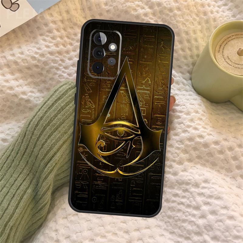 Священный Глаз Гора Египет Фреска Чехол Для Samsung Galaxy A35 A15 A55 A53 A33 A13 A36 A56 A26 A16 A22 A32 A52 A54 A34 A05 A06
