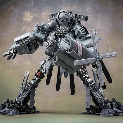 Робот-трансформер M05 Блэкаут Игрушки-трансформеры Черное Яблоко Вертиго M-05 Вертолет Фигурка Модель