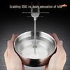 Jidu 304 Stainless Steel Double-Layer Scald-Proof Soup Bowl for Home, Kids & Adults
