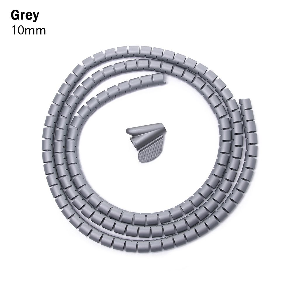 Органайзер для проводов Winder Wrap Clip, длина 1,5 м, защита шнура, гибкая спиральная трубка, органайзер для проводов, держатель кабеля