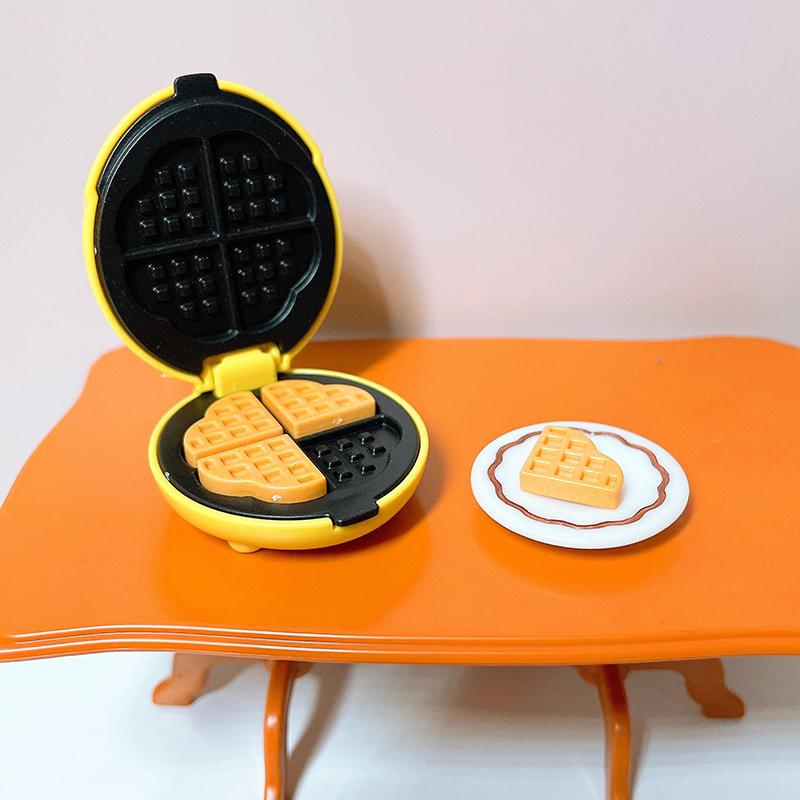 1:12 мини-вафельниц, набор тостеров, миниатюрная модель еды, игрушки, реквизит для кукольного домика, аксессуары для кухни своими руками