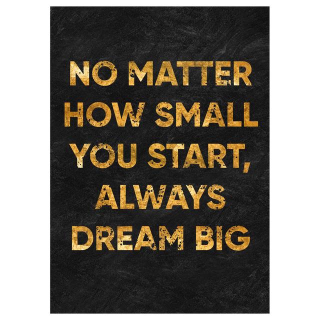 Скандинавская золотая фольга Вдохновляющие цитаты Картины на холсте Постеры и принты Настенная картина для офиса Украшение дома Без рамки