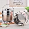 Stainless Steel Insulated Lunch Box 1200/1500ML Thermos Soup Jar Thermal Food Container  School