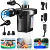 Electric Inflatable Pump Mini Air Cushion Portable Camping Pump Rapid Filling Mattress Swimming Pool Air Filling Blower Injector