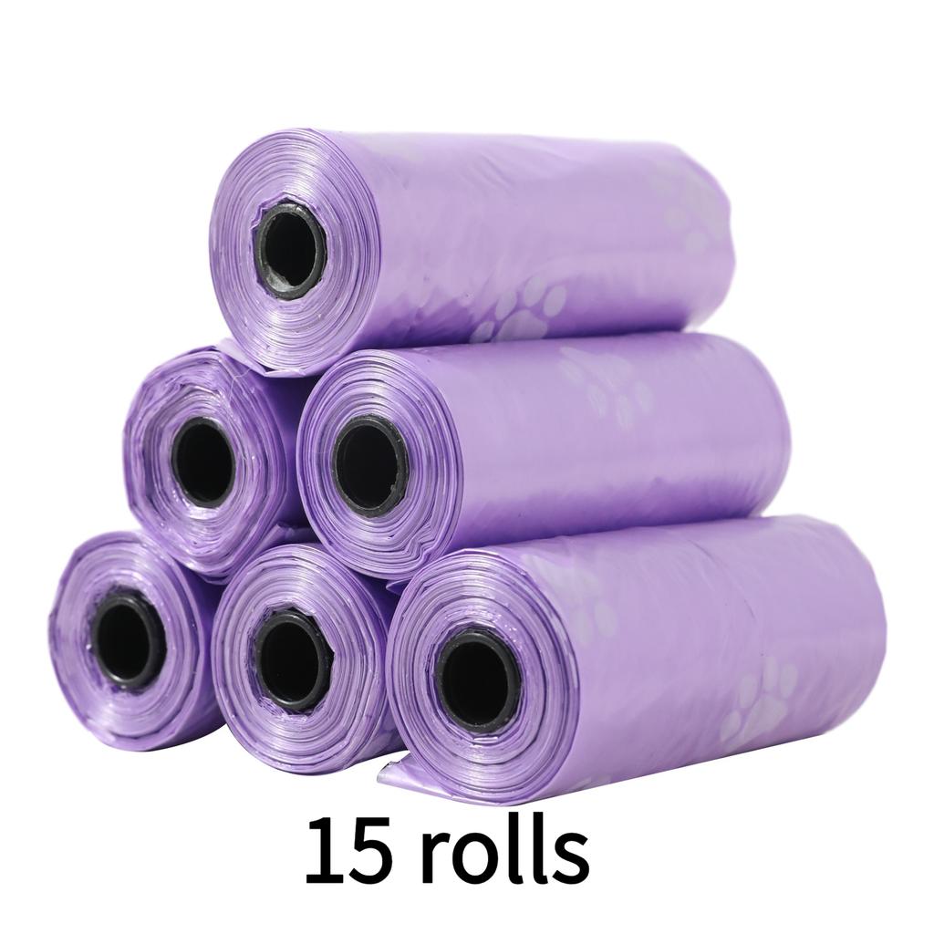 Пакеты для кошачьего туалета из нового материала, отрывные пластиковые пакеты, черные одноразовые пакеты для отходов домашних животных