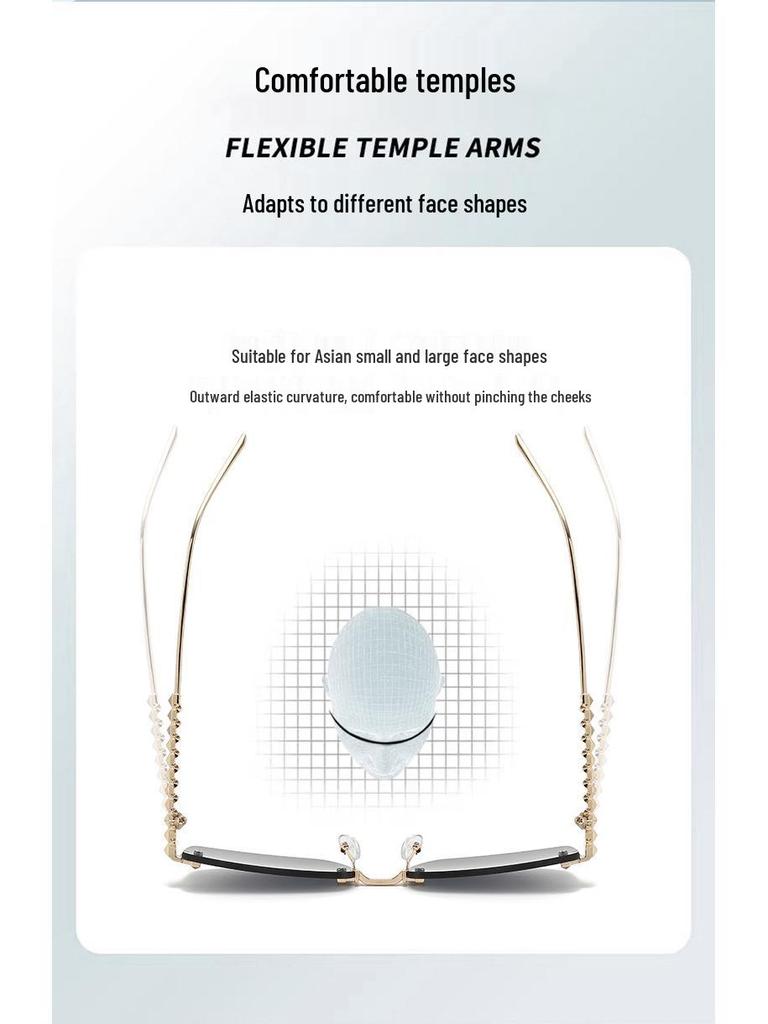 Мужские ретро-солнцезащитные очки Jackson Wang 'Кошачий глаз' - Защита от УФ, Металлическая оправа, Европейский и американский стиль 'Плохого парня'.