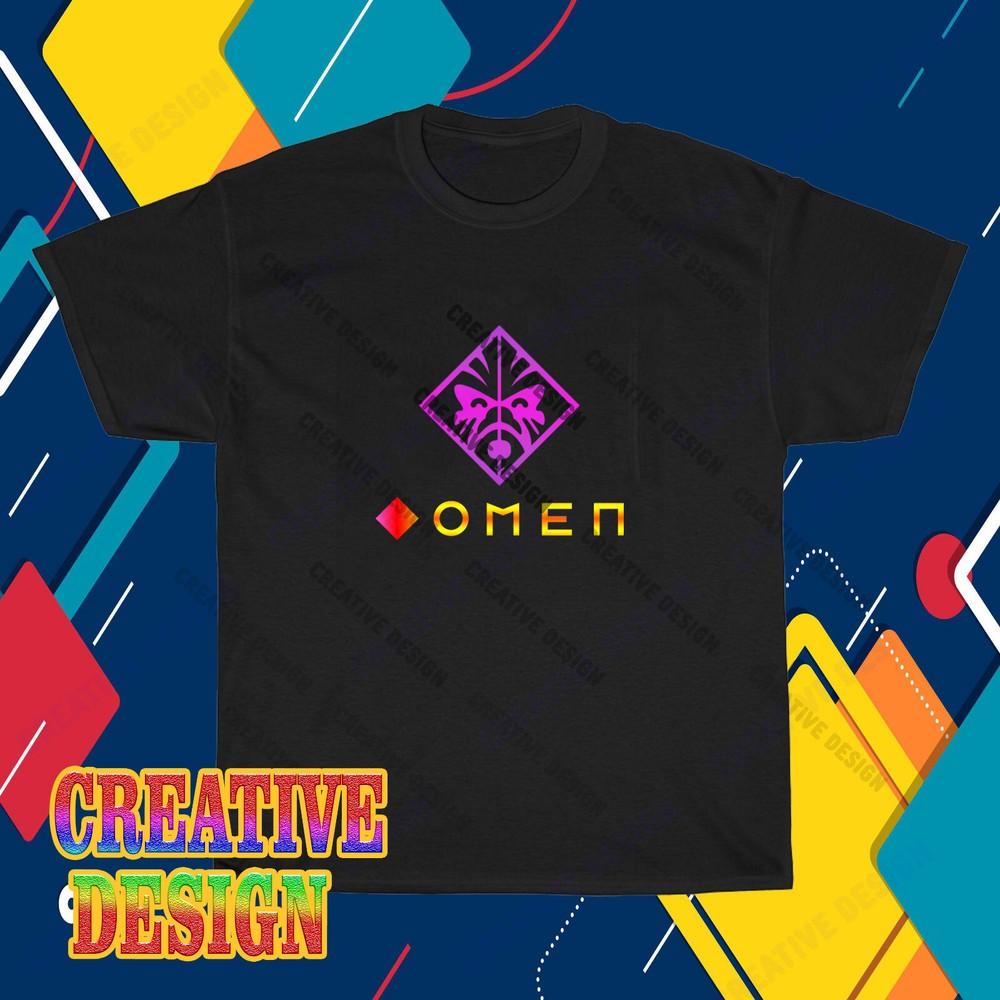 Новая футболка с логотипом игрового компьютера Omen, смешной размер от S до 5XL