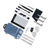 Mobile Phone Repair Tools 123 in 1 CRV Screwdriver Set Watch Disassembly Kit Industrial Hardware Black Gray 4mm