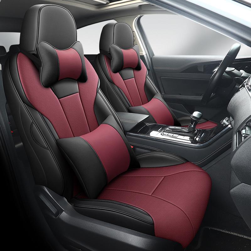 All-Season Universal Car Seat Cover for Hongqi H5: Full Wrap, Upgraded Design Seat Cushion