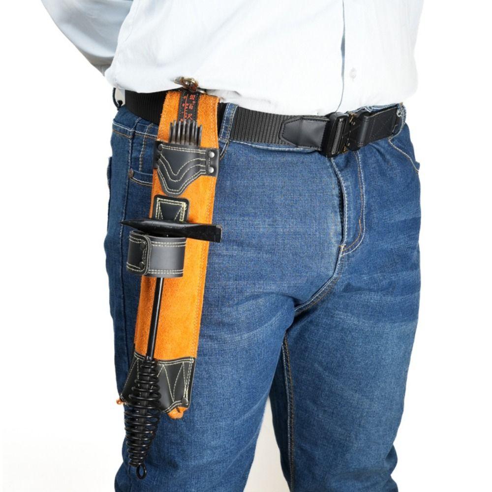 Strong Welding Electrode Holder Wear-resisting Welding Rod Waist Bag Pipeline Welding