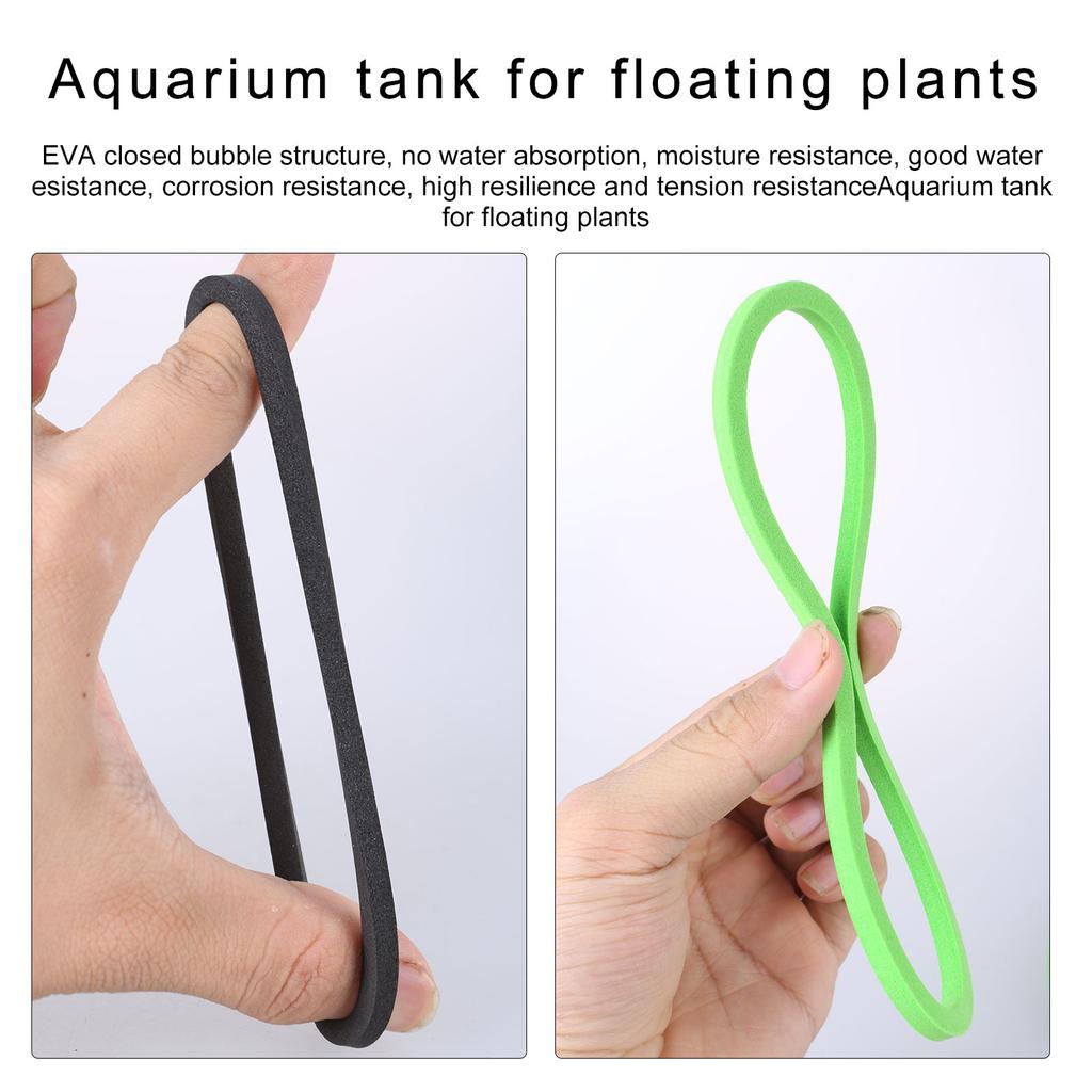 Плавающий загон для растений в аквариуме, 5 шт., плавающие держатели для растений, кольца для кормления рыб для аквариумов 80-200 мм, принадлежности для аквариумов
