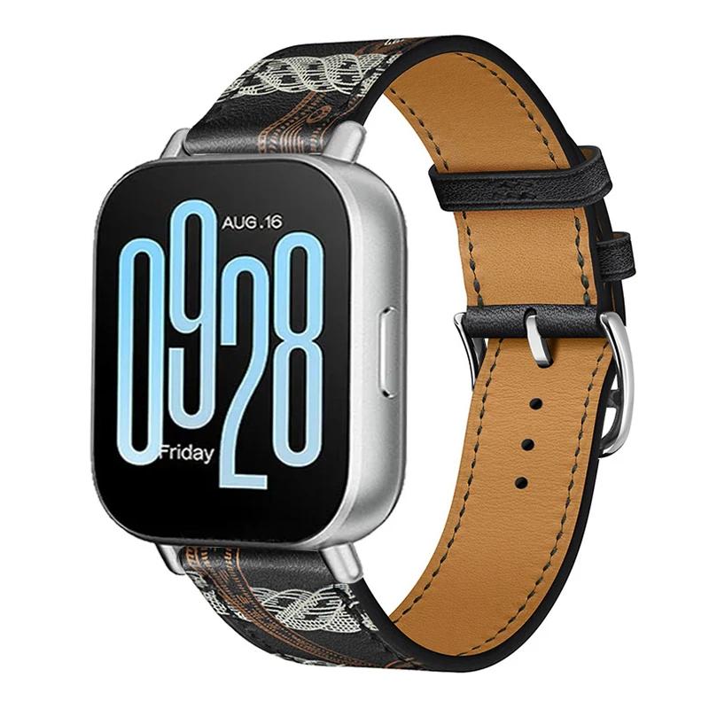 Кожаный браслет-петля для Realme Watch 5 Аксессуары для ремешка 22 мм Ремешок для Realme Watch S2/3 3Pro S SPro/2 2 Pro Ремешок для часов