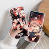 Чехол Jujutsu Kaisen Yuji Itadori TPU для iPhone XR 7 8 14 15 11 12 13 X XS Pro Max Xiaomi Redmi 13C Note 9 Samsung A22 S23 S24 Ultra Plus VIVO