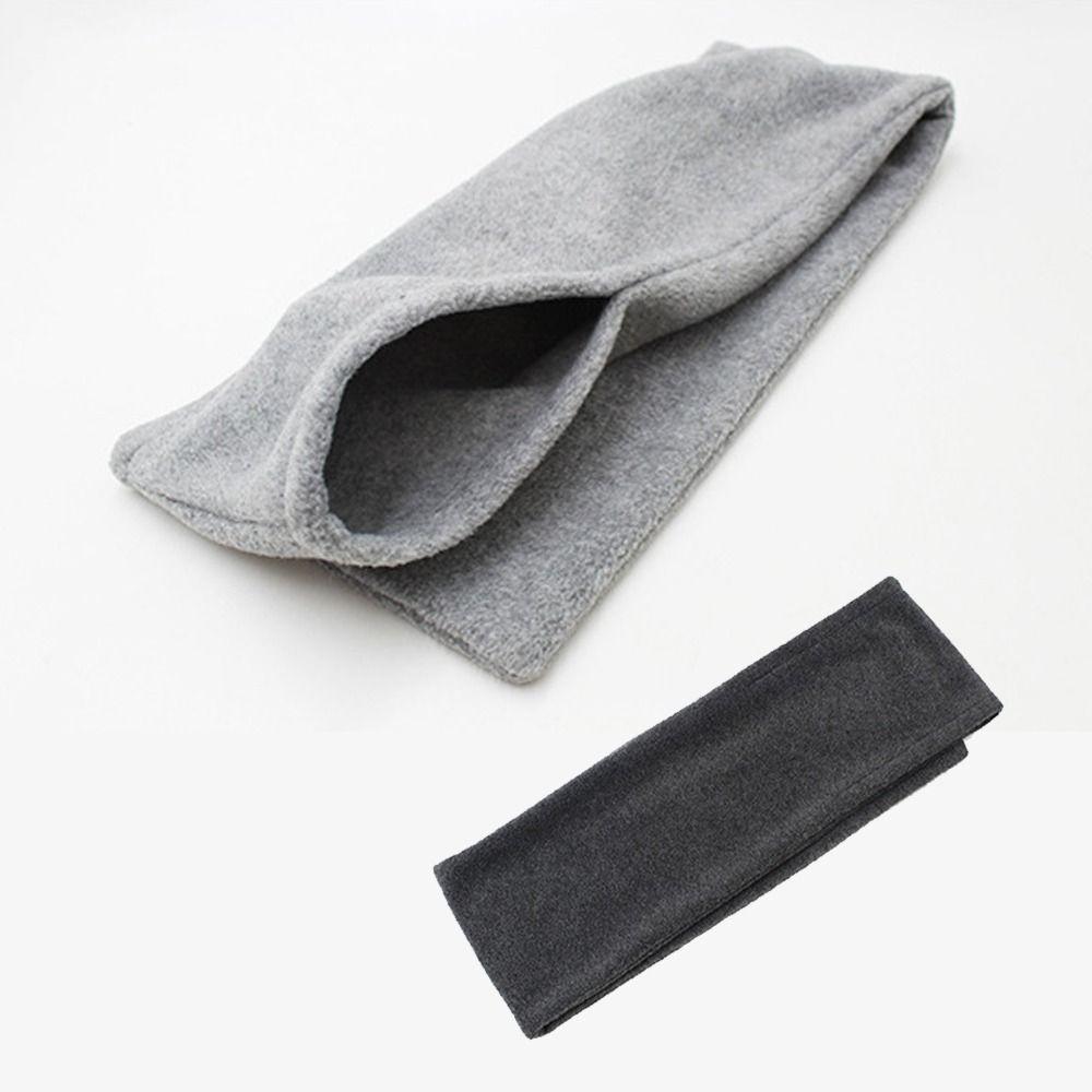 Толстый флисовый шарф, зимний теплый хлопковый платок, шарф, модный мужской утеплитель для шеи на открытом воздухе