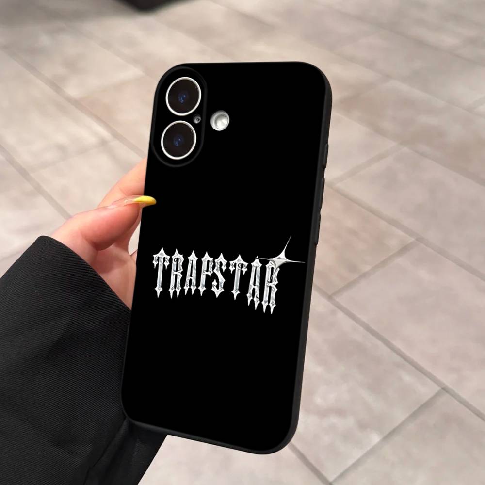 Чехол для телефона T-Trapstars для iPhone 17 16 15 14 13 12 Mini 11 Pro Plus Мягкий силиконовый чехол