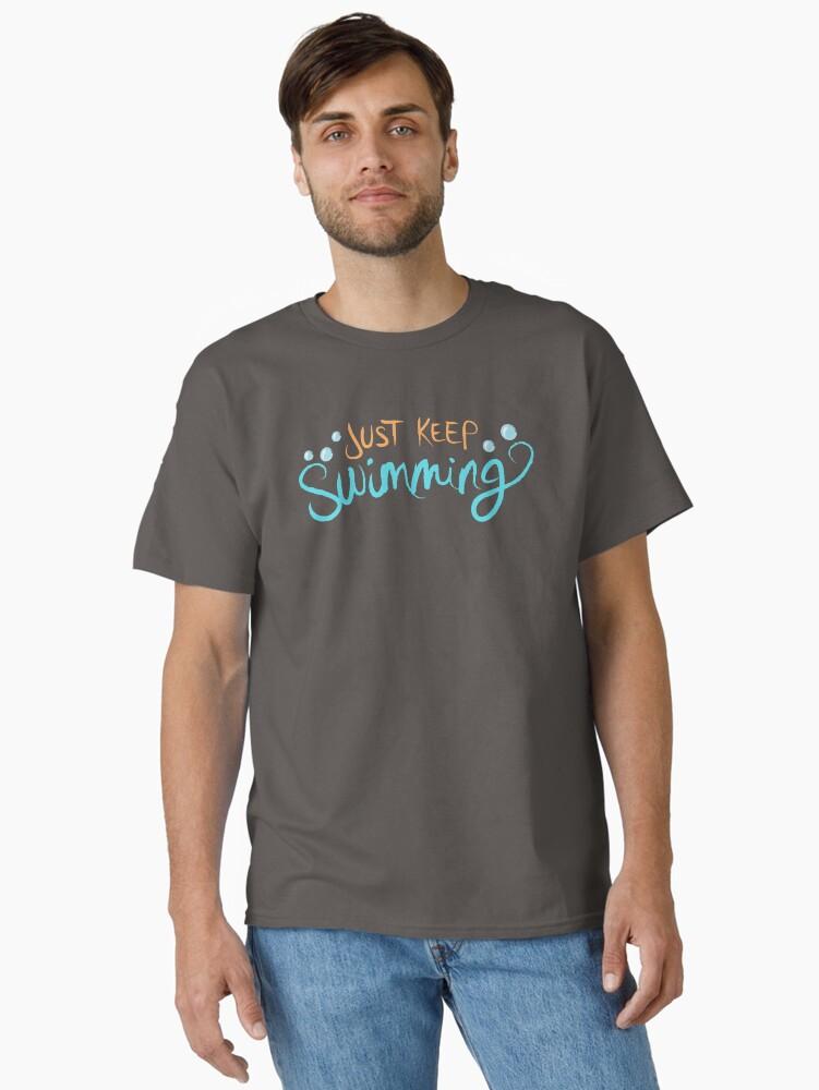 The Little Mermaid Just Keep Swimming Classic T-Shirt
