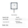 North Sky BT-580 High Gain Ceramic Antenna with Built-in Active GNSS for BeiDou & GLONASS.