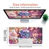 Colorful Fantasy Characters Large Gaming Mouse Pad Nonslip Rubber Base Waterproof Desk Mat For Office Pc Laptop