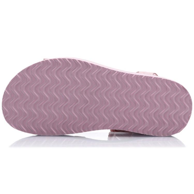 Женские пляжные сандалии Li Ning, светло-розовые, AGUP008-3