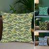 Classic Camo Pattern Cushion Cover Soft Plush Fabric DoubleSided Printed Sofa Cushion Cover for All Seasons Home Decor Gift
