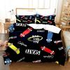 3D Print Scooter Skateboard Fashion Bedding Set Single Twin Double Queen King Cal King Size Bed Linen Set