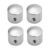 4pcs Metal Volume Tone Control Knob Dome Knob Set with Inner Hexagon