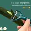 Enhanced Stainless Steel Peeler for Fruits and Vegetables