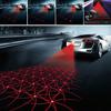 Car Laser Tail Fog Light Rainproof Anti Collision Rear-End Auto Warning Lamp