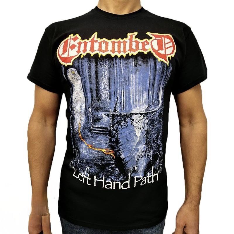 ENTOMBED T-shirt 'Левый Путь' Черный Dismember Dissection Carnage