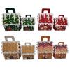 European Christmas Handbag Gift Box for Cookies and Snacks