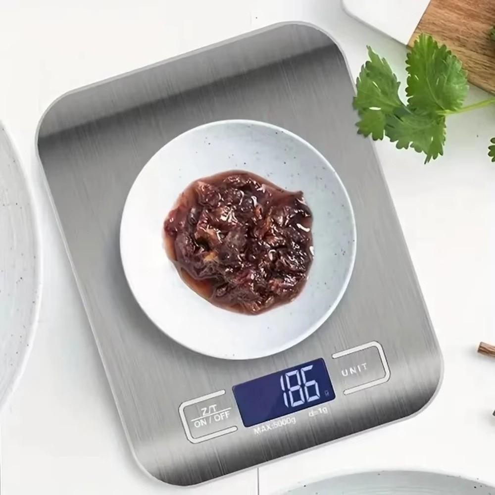 5KG /10KG Capacity Electronic Scale Stainless Steel Digital Scale Kitchen Scale Food Weighing