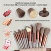 13 Pcs Soft Makeup Brush, for Foundation Blending, Eye Shadow Application, Kabuki Blending Beauty Tools
