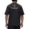 Jordan FW24 MJ PSG STMT SS GFX Удобная спортивная футболка с круглым вырезом и коротким рукавом для мужчин, цвет черный парусно-белый FV7734-045