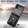 Чехол-кошелек для телефона из крокодиловой кожи для Samsung Galaxy Z Flip4 5g Flip 4 Zflip4, нескользящий слот для карт, полная защита