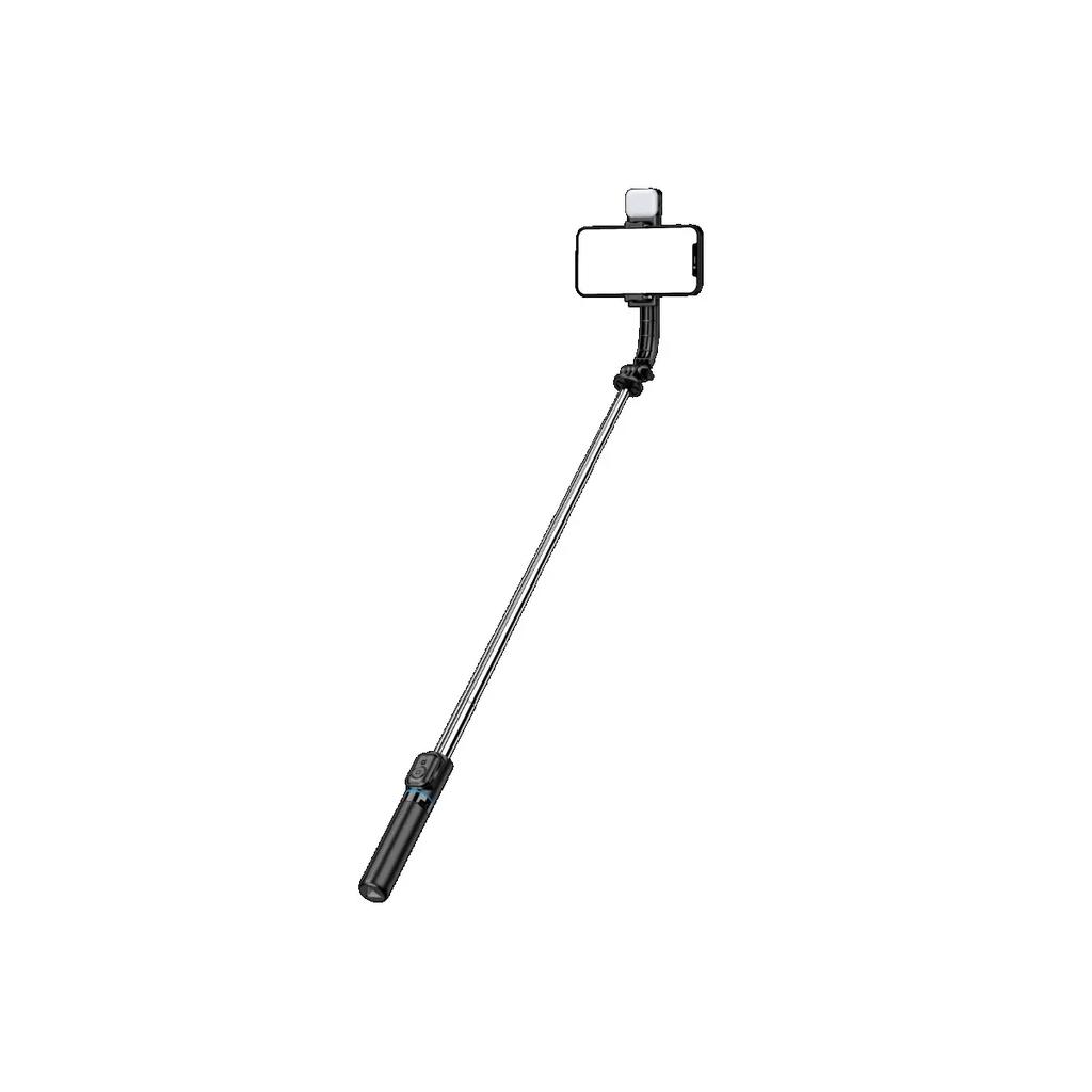 Палка для селфи-штатив 107 см, беспроводной пульт Bluetooth, заполняющий свет, портативная подставка для телефона, запись видео для прямой трансляции C01s