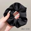 Extra Large Satin Scrunchie: Elegant Women's Hair Tie & Ponytail Holder