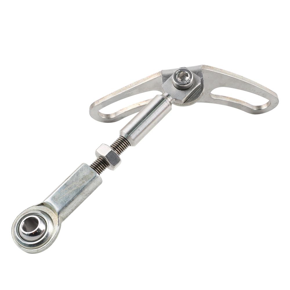 Silver Stainless Steel Adjustable Internal Wastegate IWG Bracket Turbo Blankets For Subaru WRX STi