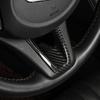 For Genesis G70 2019-2025 Carbon Fiber Car Gear Shift Cover Center Console Decals Water Cup Frame Window Button Cover LHD