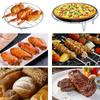 Решетка для аэрофритюрницы 6-8 дюймов, многоцелевая, для духовки, гриля, выпечки, барбекю, пароварка, держатель для жарки, аксессуары для приготовления из нержавеющей стали