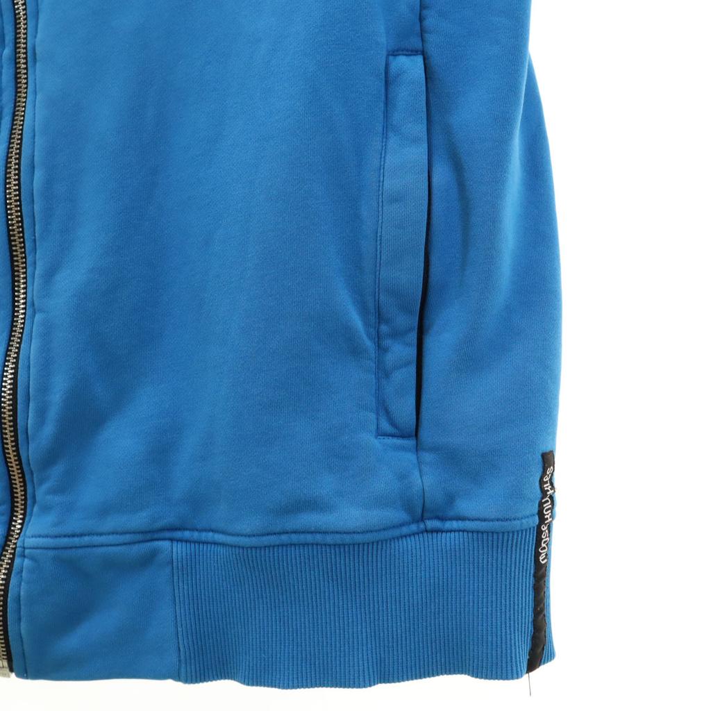 MOOSE KNUCKLES Сделано в Португалии Свитшот с длинным рукавом Толстовка на молнии M светло-голубая Мужская Б/у