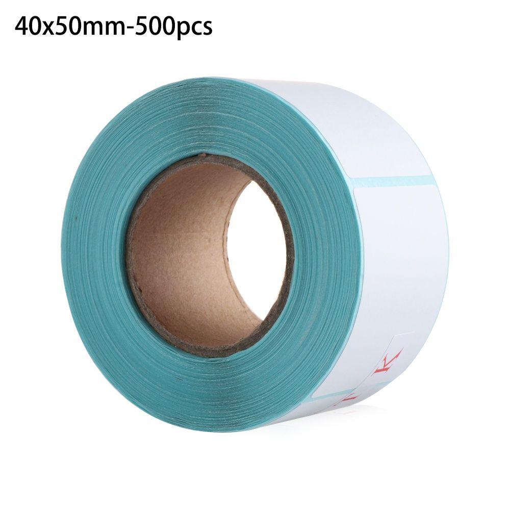 Удобная пустая бирка Супермаркет Цена Термонаклейка Упаковка Этикетка Клейкая Бумага Водонепроницаемая