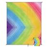 Turkish Summer Large Sand Proof Waterproof Windproof Polyamide Jacquard Beach Blanket Hoodie Custom Logo Sand-Free Picnic Mat