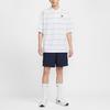 Nike Мужская поло с коротким рукавом в полоску из хлопка Club tops IF0737-100