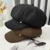 Korean Style Cloud Berets Vintage Newsboy Fashion Octagonal Cap  for Women Girls