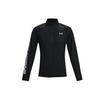 Outrun The Rain II Casual Sports Zip-Up Collar Long Sleeve Jacket Men Jacket Black 1369342-001