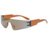 Superhot Eyewear 20645 New One Piece Lens Women Sunglasses Oversized Rimless Fashion Sport Wrap Around Future Sunglasses