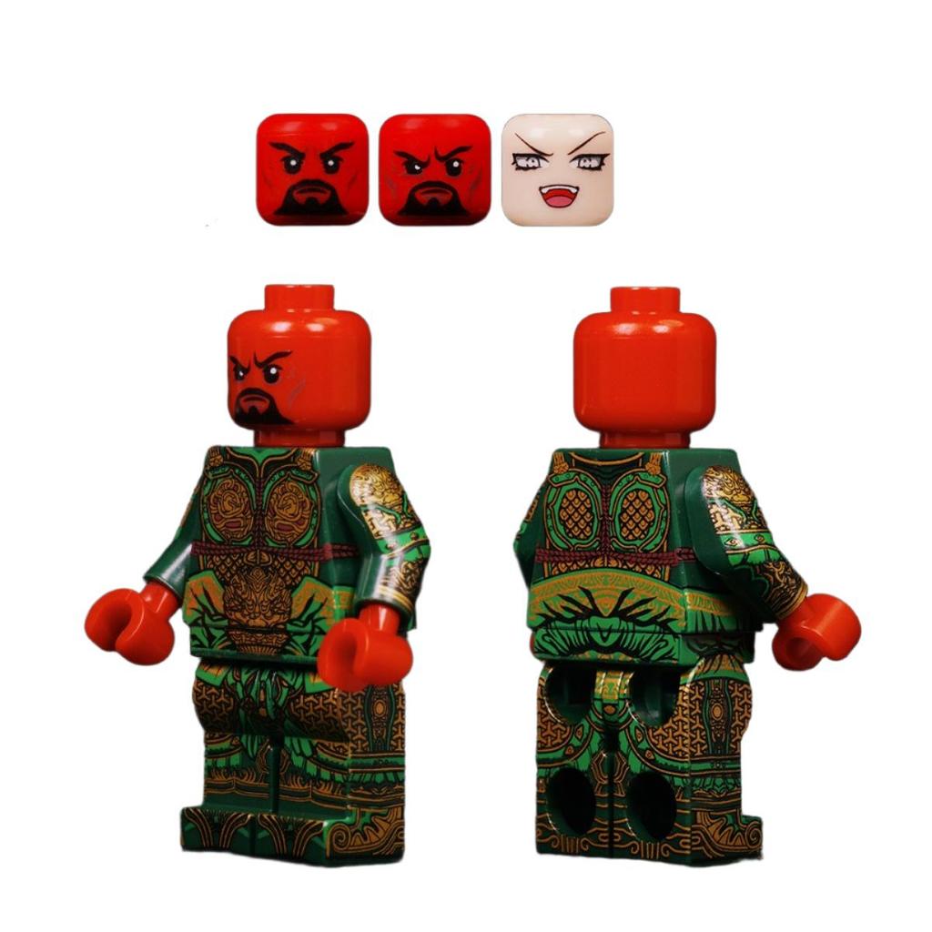 Zhang Fei Minifigure from Three Kingdoms Series, Compatible with LEGO, Romance of the Three Kingdoms Building Blocks