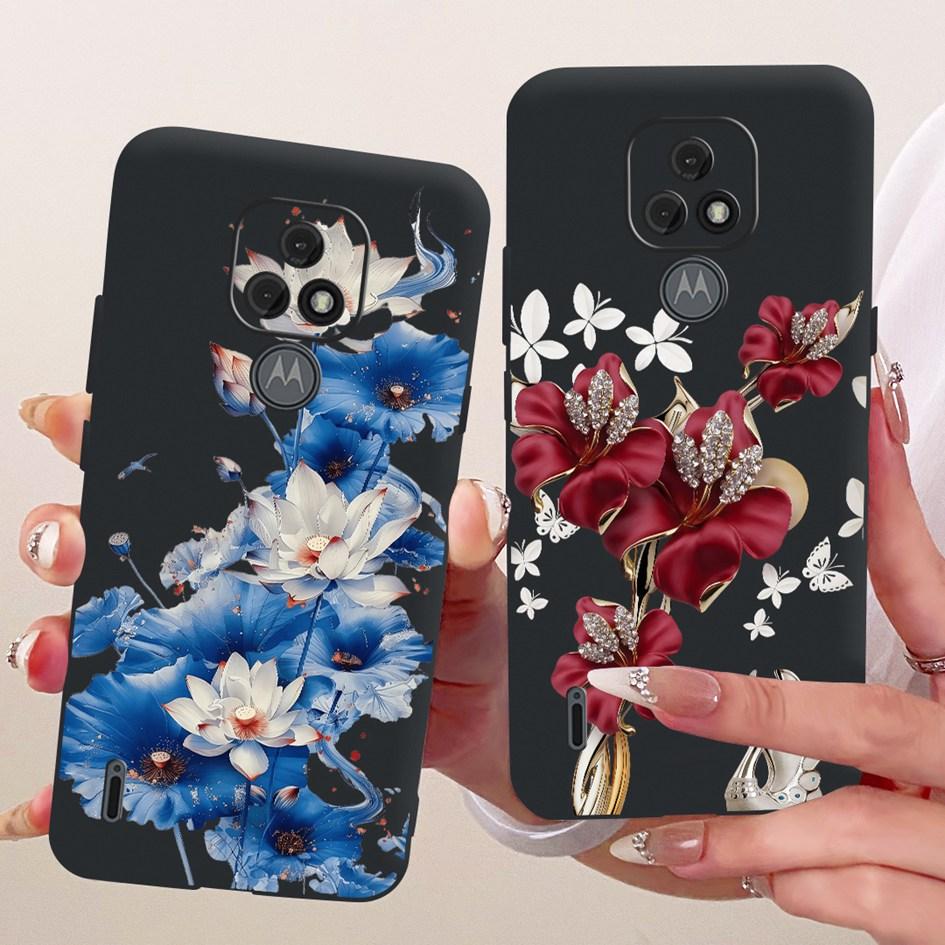 For Motorola Moto E7 Plus Case XT2081-1 Fashion Butterfly Bowknot Soft Silicone Cover For Moto E7 E7i Power XT2097-13 TPU Fundas