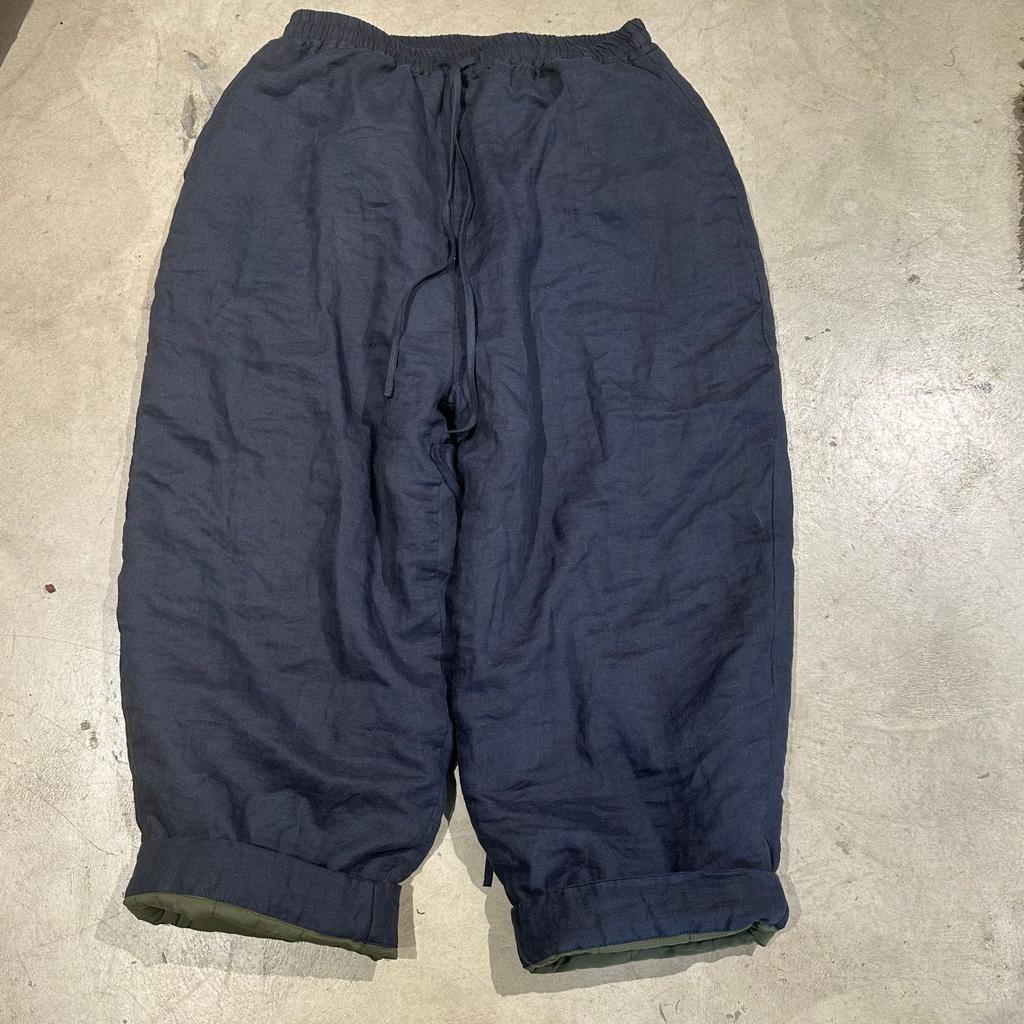 Johnature Women Vintage Winter Pants Solid Color Warm Elastic Waist Trouser Loose Women Straight Pants