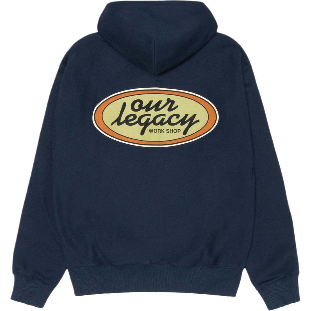 Stussy OUR LEGACY WORK SHOP OVAL ZIP HOODIE Sweatshirt Unisex 3974019
